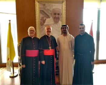 Cardinal Versaldi with Minister education 2 (2)